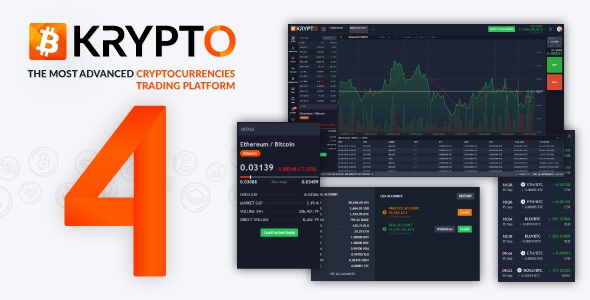 [4.1]KryptoTrade加密货币实时交易系统PHP源码/高级数据/市场分析/观察清单/投资组合