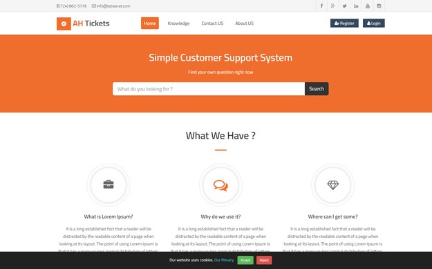 AXTickets帮助中心知识库支持工单系统PHP源码V2.3.0