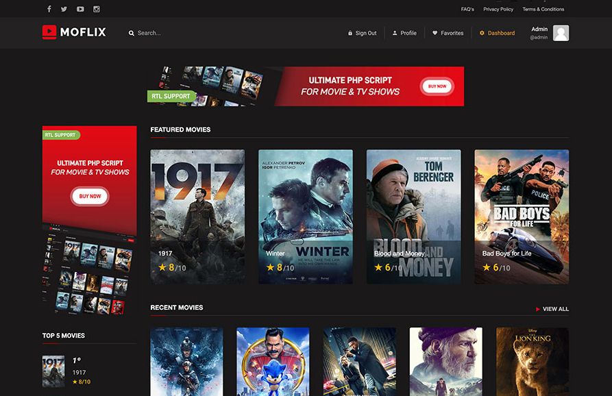 [2.0]iFlix仿NetFlix电影电视剧节目在线观看影视门户系统PHP源码 全解密破解版