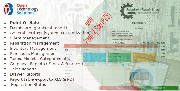 [3.7]RepairBox带POS售后服务维修店管理系统PHP源码