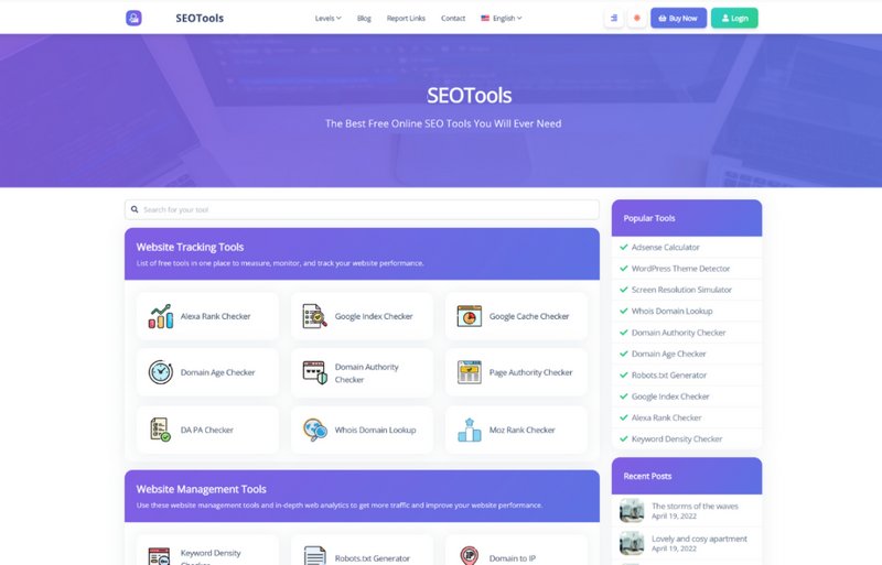 iSEOTools多语言网站SEO辅助分析优化工具集PHP源码V1.0.2|全解密破解版