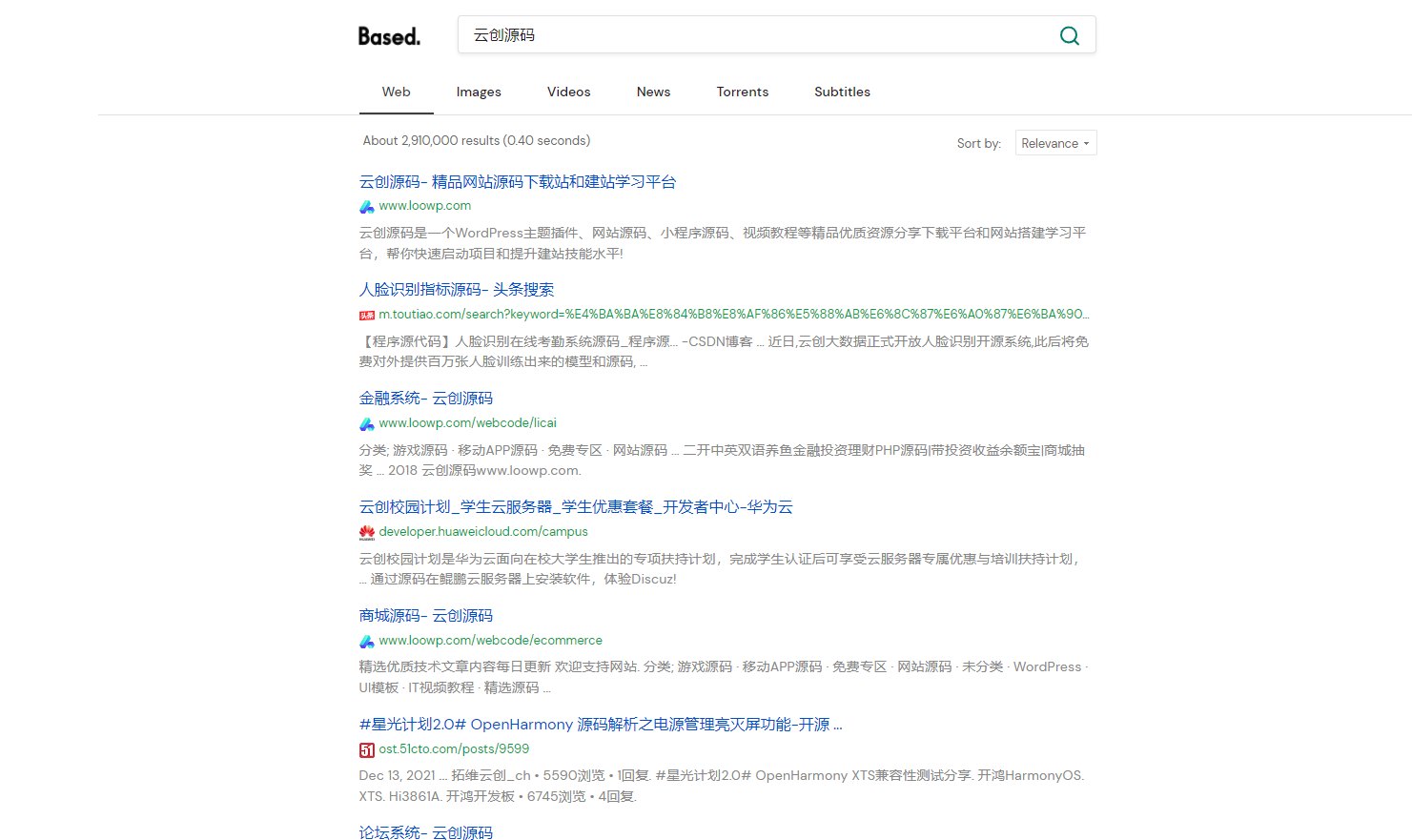 MaxSearch自托管仿Bing搜索引擎系统PHP源码(基于Google CSE)