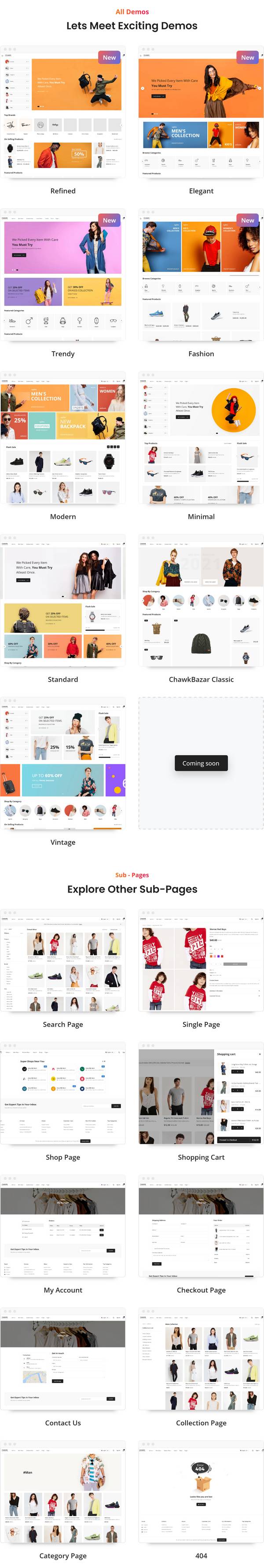 ChawkShop高性能多卖家Laravel跨境电商销售平台PHP源码V2.1.1
