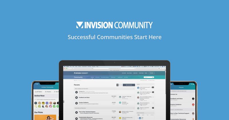 Invision破解版响应式论坛社区网站PHP源码V4.7.3 + 插件包