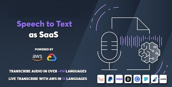 CloudSTT语音转文字SaaS服务平台PHP源码V1.0.1 全解密破解版