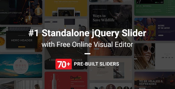 MaxSlider含70款预制幻灯片模板jQuery插件V2.85.12