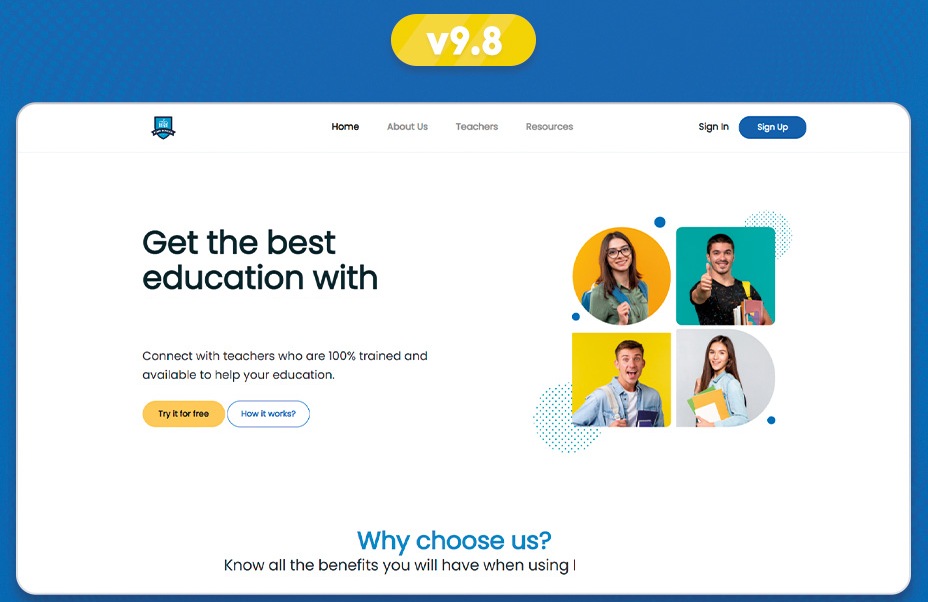 EduMate教育培训机构学校管理系统PHP源码V9.8 带Web前端