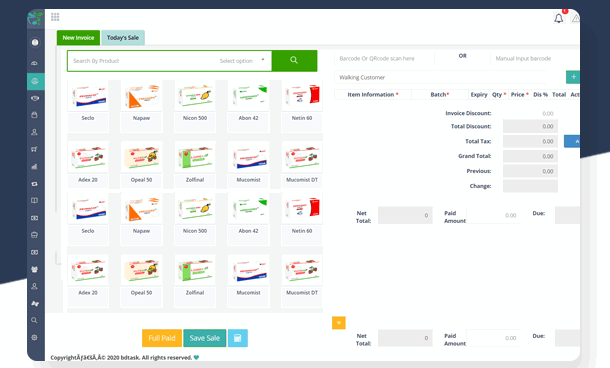 MediCare带POS药店进销存管理系统CI框架PHP源码V9.3 解密破解版