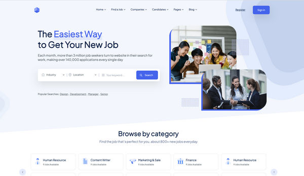 JobFinder多语言Laravel求职招聘门户系统PHP源码V1.14.1