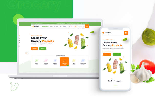 GMall多语言Laravel鲜果蔬菜和零食店在线销售系统PHP源码V4.2
