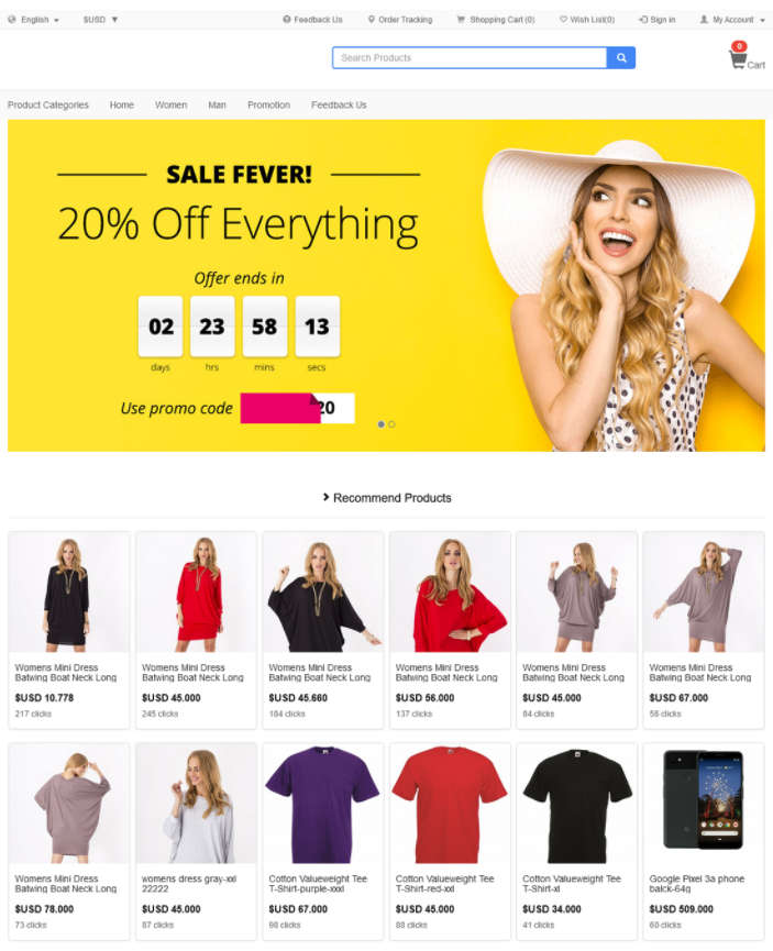 XShop后台中文跨境电商系统Laravel网站源码 国际商城源码 外贸销售电商源码
