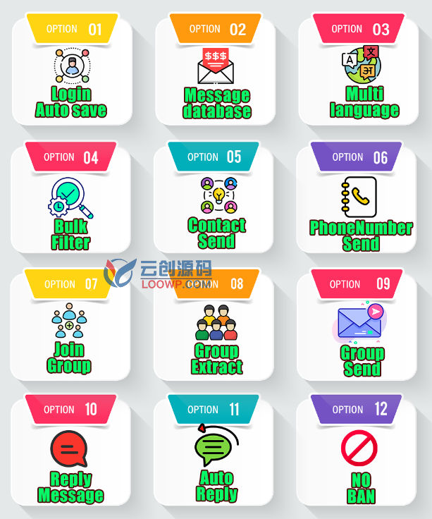 带序列号生成器Whatsapp消息群发营销系统.Net工程源码V3.1.12