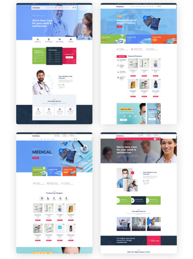 MedMall药品和医疗用品电商平台Laravel网站源码V1.6 带医生预约系统
