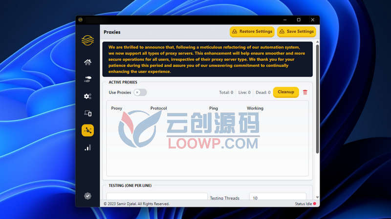 集成代理多语言网站流量生成系统软件源码 仿真人刷流量应用源码