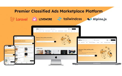 AdMart仿赶集网买方卖方二手交易市场Laravel网站源码V1.3