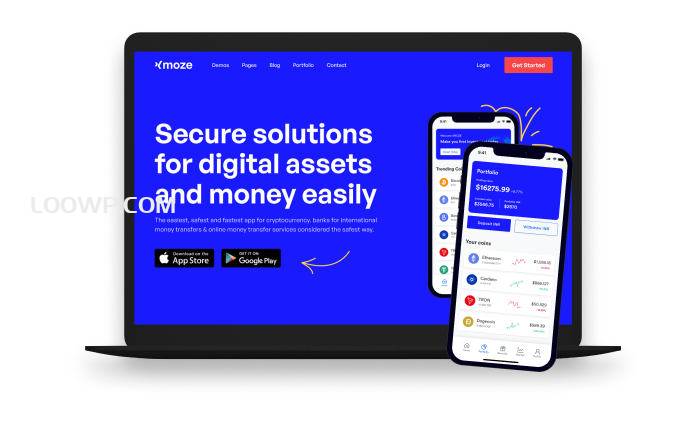 Exzom软件手机APP和小程序业务推广Laravel网站源码V2.0