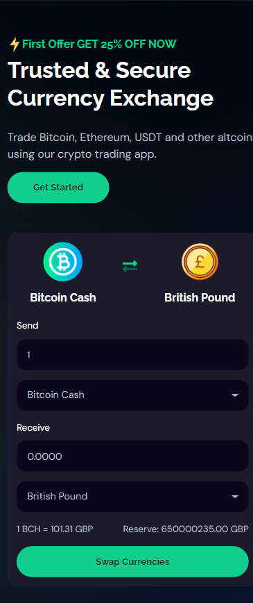 ExCoin多语言在线加密货币和法币兑换系统网站源码