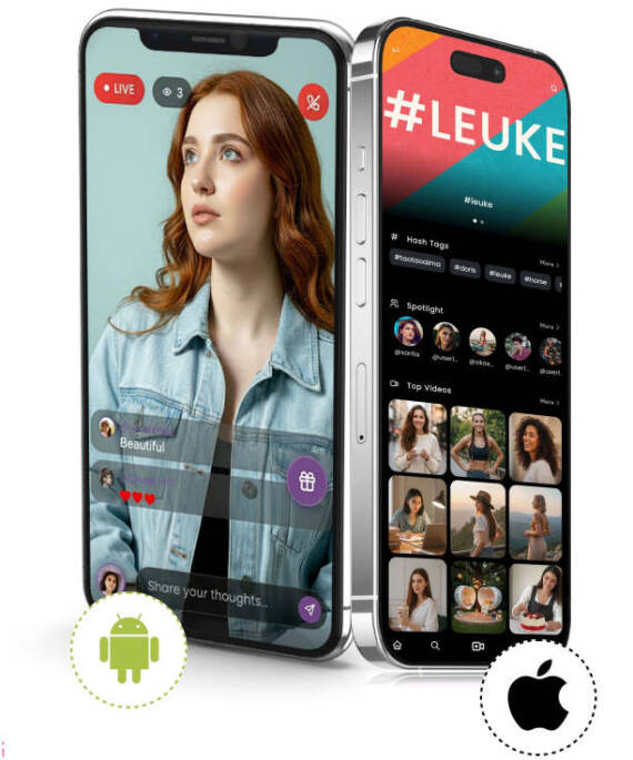 仿TikTok短视频社交APP源码_短视频直播平台源码_含Web端