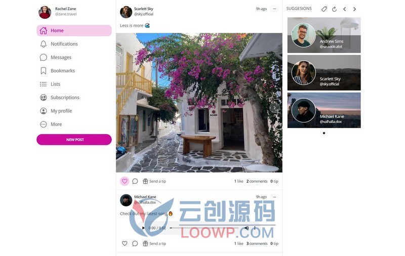 全开源网红视频订阅/直播打赏/视频付费/仿Onlyfans网站源码