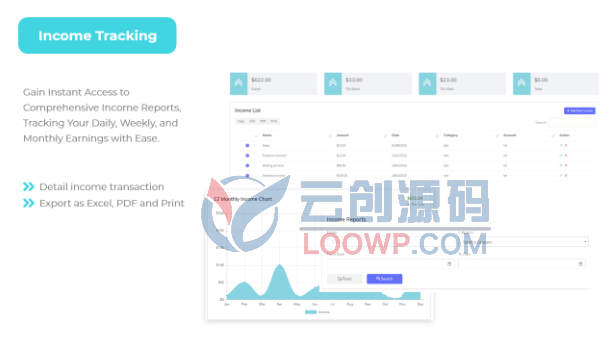 Cashflow现金流和预算管理系统PHP网站源码V4.0