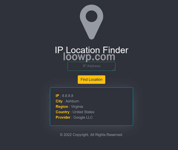MyIp全开源在线IP地址查询网站源码(免数据库)