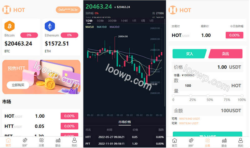 全开源DAPP加密货币投资分红源码/defi质押挖矿/附文本搭建教程