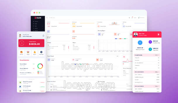全开源包裹送货及快递物流管理系统源码(含商家+快递员APP)