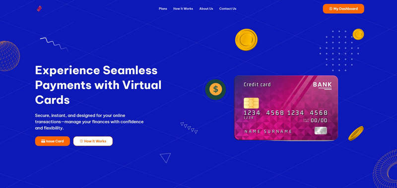 PayCard全开源虚拟信用卡发行平台网站源码