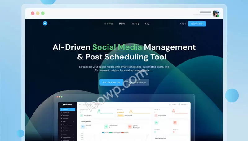 国外社交网站AI自动发帖系统SaaS平台网站源码/支持OpenAI+DeepSeek
