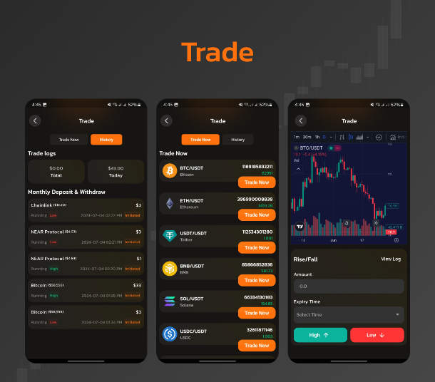 全开源高收益加密货币质押投资付息APP源码(含Web前后端)