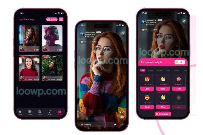 Flutter仿油管音视频/播客电台/短视频直播APP源码(含Web前后端)