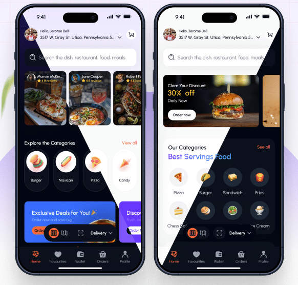 仿UberEats国际点餐外卖系统APP源码(Web+全端)
