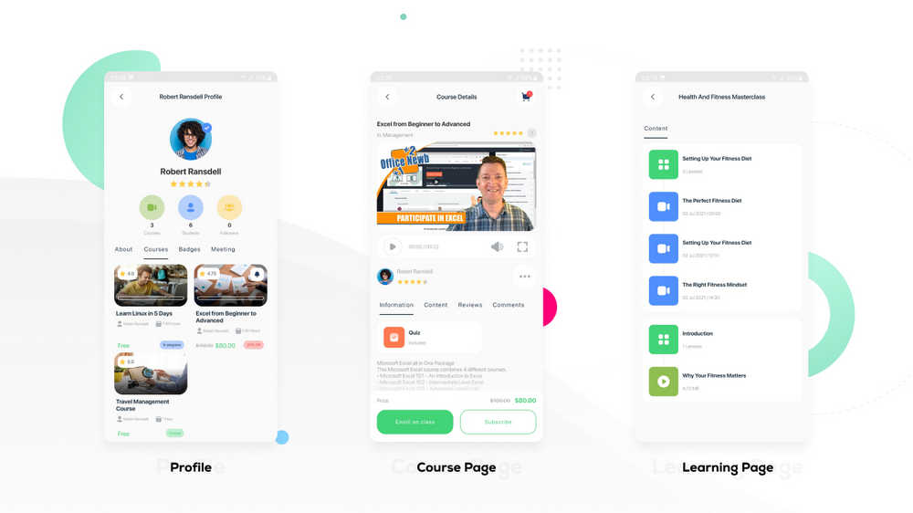 全开源网课销售系统APP源码/含Web前后端+全插件+主题编辑器