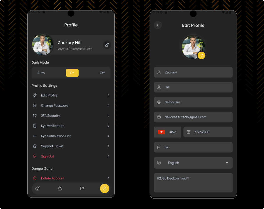 黄金投资理财APP源码/PHP黄金首饰交易商城源码/Web+App+后端