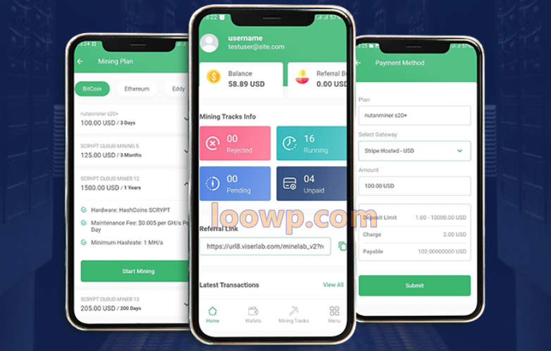 全开源加密货币云挖矿APP源码/云挖矿平台源码/含Web前后端