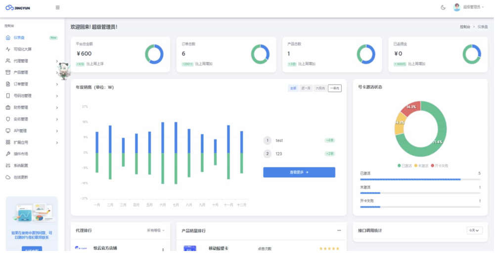 PHP号卡分销管理系统源码/号卡推广分销系统源码