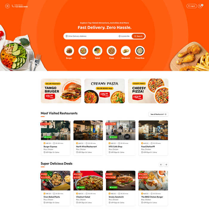 多餐厅AI在线订餐系统源码/AI外卖网站源码/SaaS模式