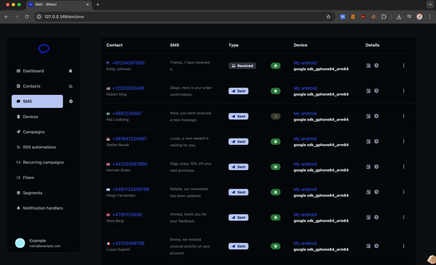 SaaS版Android短信网关源码_批量API/网页发送_多设备管理