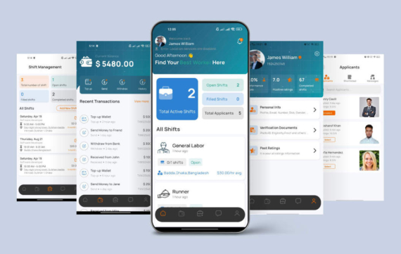 轮班制零工招聘APP源码/同城兼职招聘系统源码