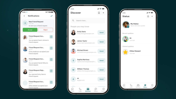 仿Whatsapp即时通讯APP源码_Flutter聊天APP源码_Web+App