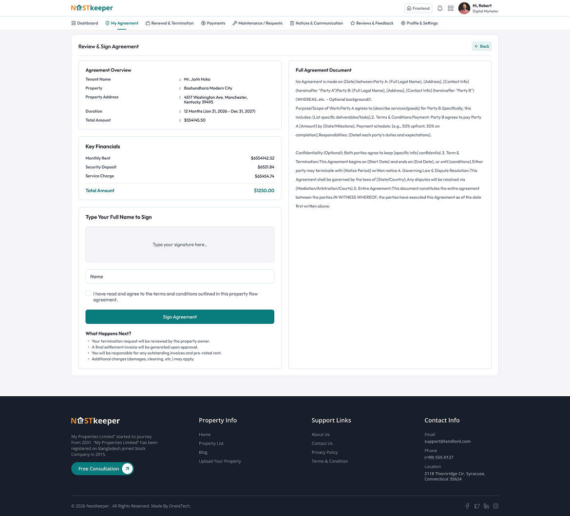 Laravel房屋租赁管理平台源码_租赁合约签名_全开源可二开