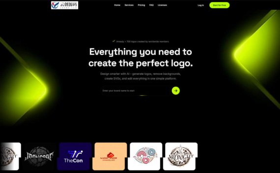 AI智能Logo创作网站源码_全开源可二开_WP插件版