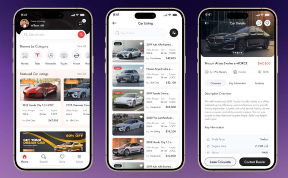 多商家汽车租售平台Laravel源码_含手机端APP源码