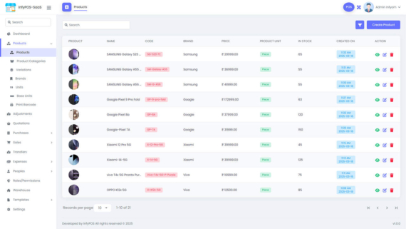 Laravel多零售门店管理系统SaaS源码_POS收银源码