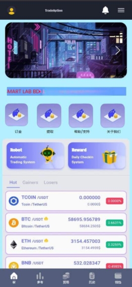 二开新版海外USDT加密货币交易源码/秒合约系统源码