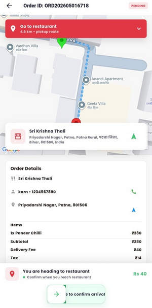 Swiggy式海外多餐厅外卖系统源码_全流程配送_全端APP