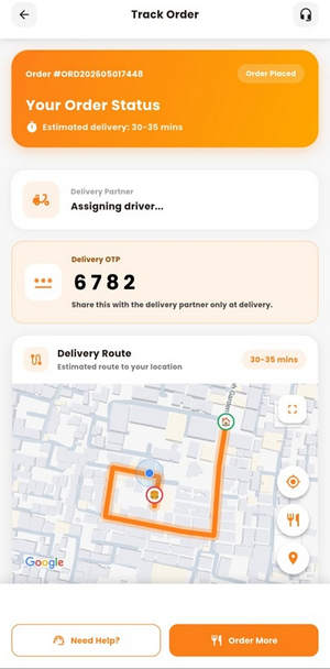 Swiggy式海外多餐厅外卖系统源码_全流程配送_全端APP