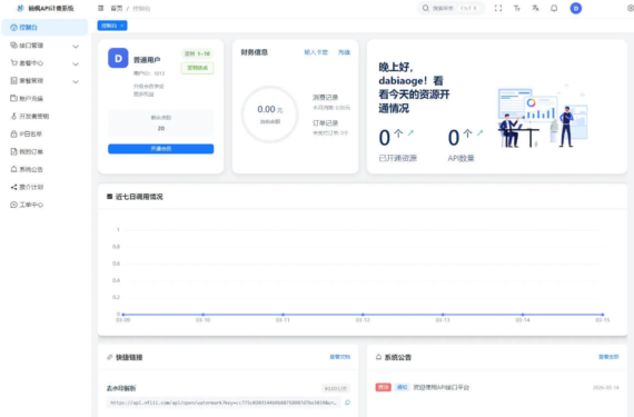 2026全新UI云创API计费系统源码_附搭建教程