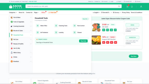 ReactNext.js生鲜商超电商源码_全栈MERN商城源码