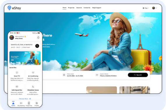 一站式多端酒店民宿预订管理系统源码_App+Web前后端